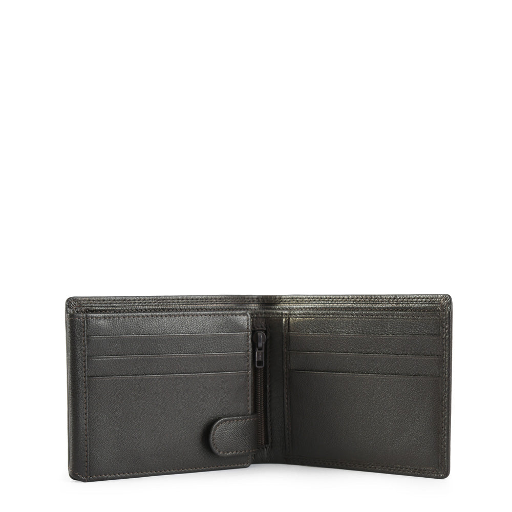 Wallet With Medium Interior Pocket Martin Dark Brown