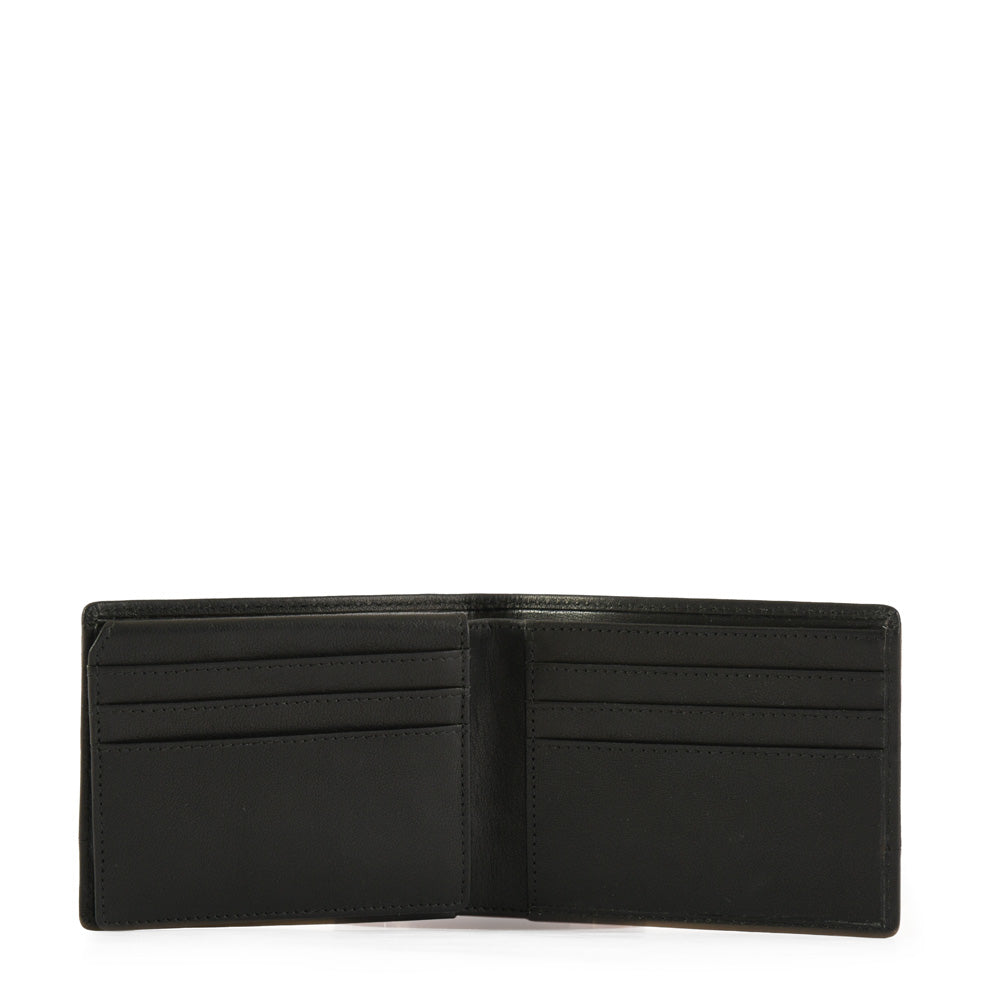 Emanuel Medium Flap Wallet Black