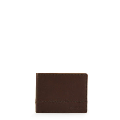 Emanuel Brown Medium Flap Wallet