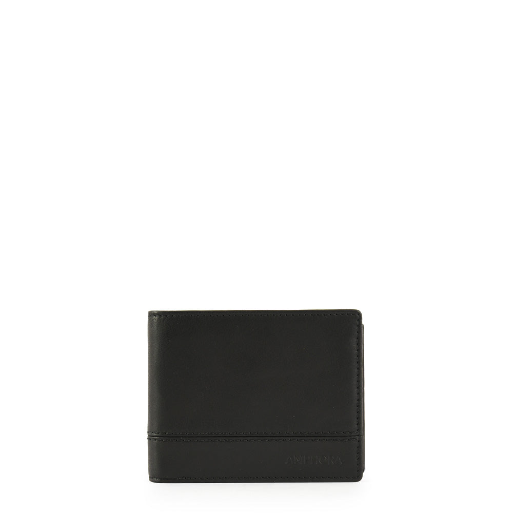 Wallet With Medium Interior Pocket Emanuel Black