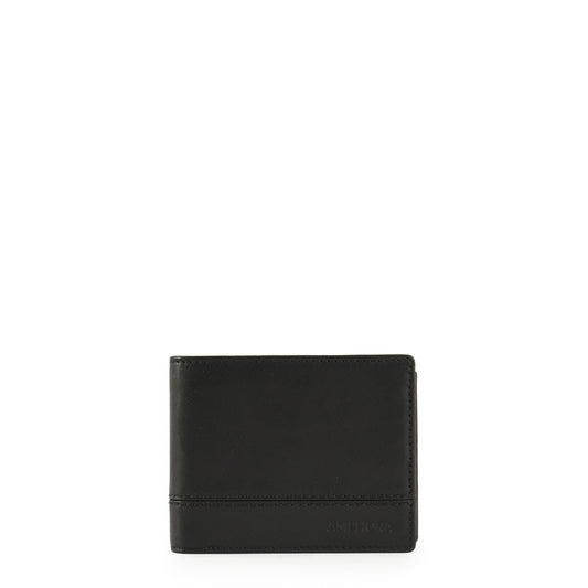 Wallet With Medium Interior Pocket Emanuel Black