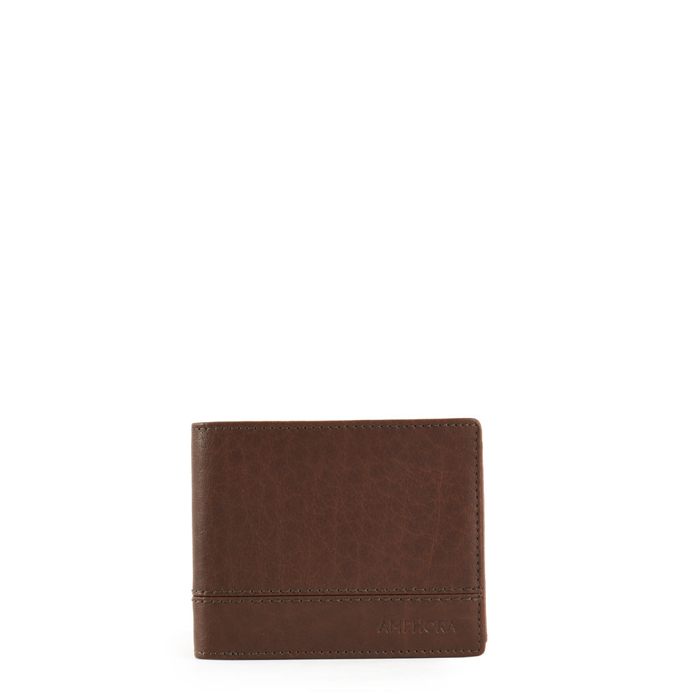 Wallet With Medium Interior Pocket Emanuel Coffee