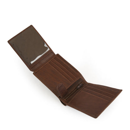 Wallet With Medium Interior Pocket Emanuel Coffee