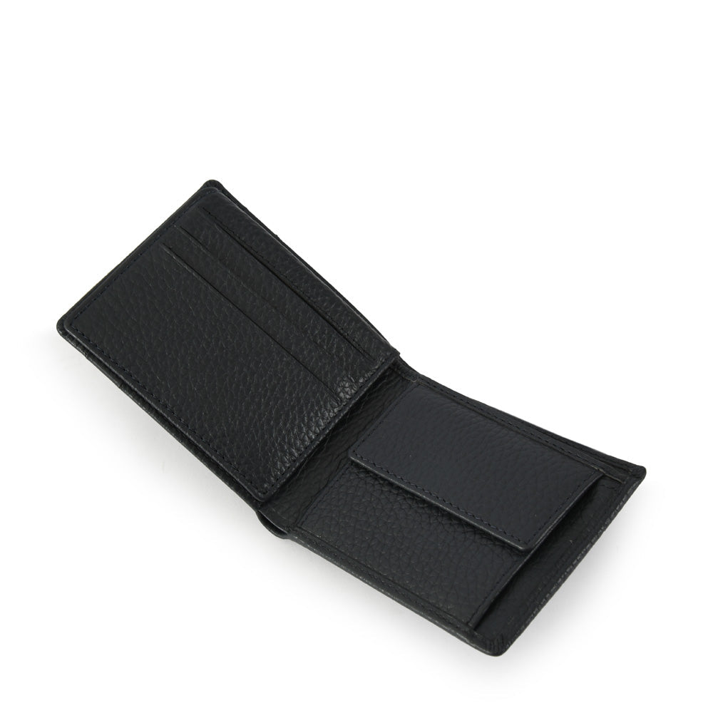 Hernan Medium Flap Wallet Dark Blue