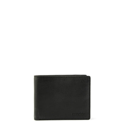 Black Joel Medium Zip Wallet