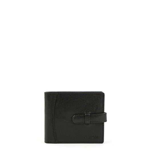 Omar medium black wallet