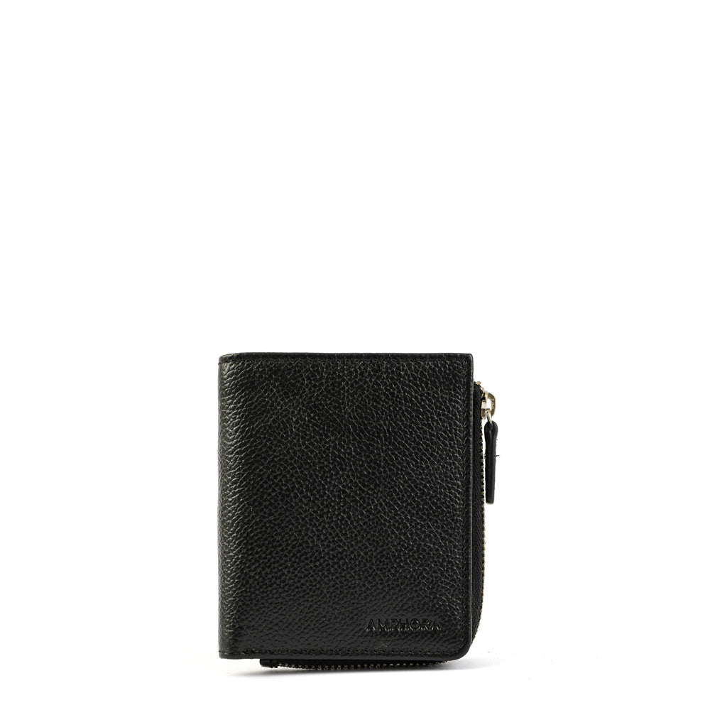 Black Rodrigo medium zipper wallet