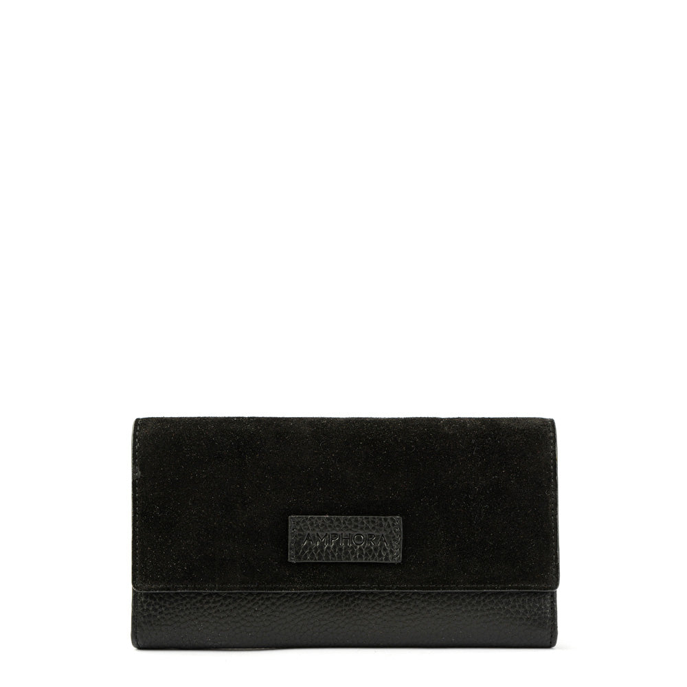 Checkbook with black nile flap