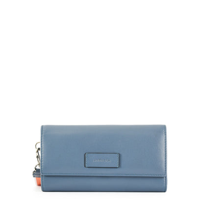 Large Parana Light Blue Wallet