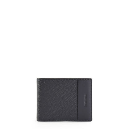 Dark Blue Bautista Medium Wallet With Interior Pocket