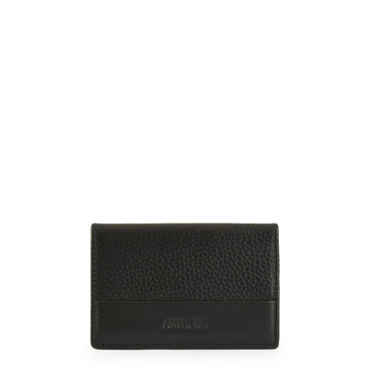 Black Baptist Medium Card Holder Wallet