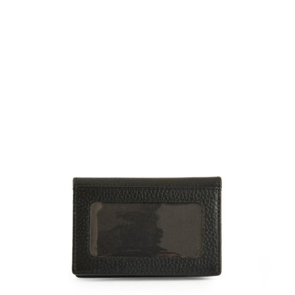 Black Baptist Medium Card Holder Wallet