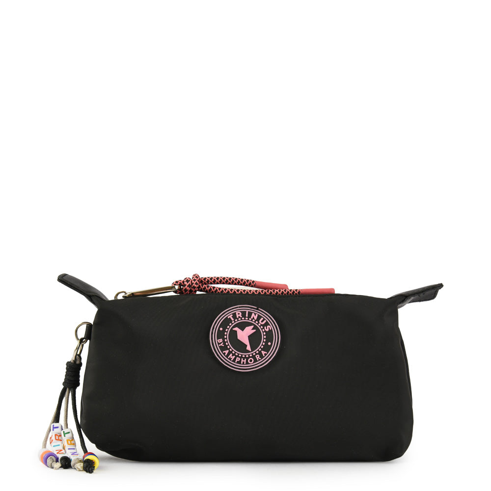 Black nara cosmetic bag