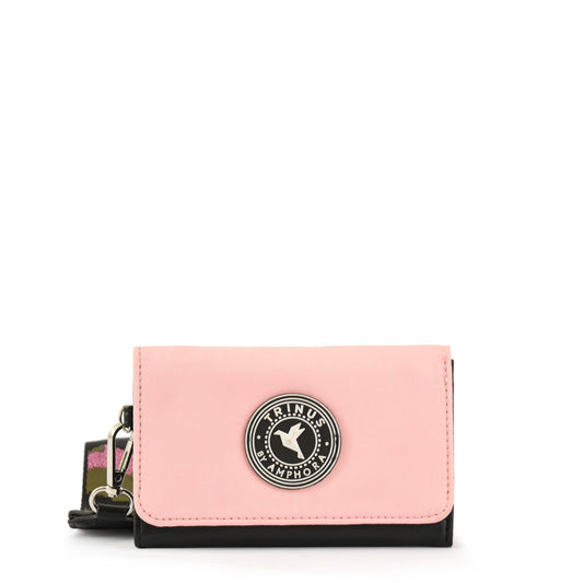 Old pink yali medium wallet