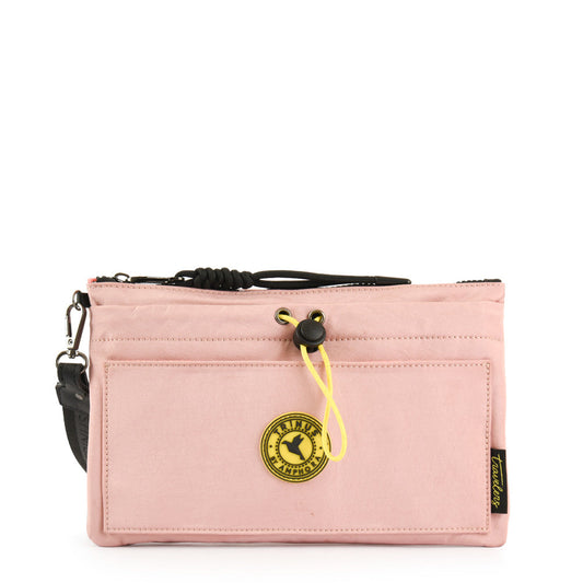 Old pink Zagora large case wallet