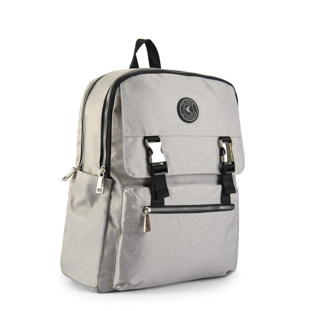 Large College Taupe Backpack