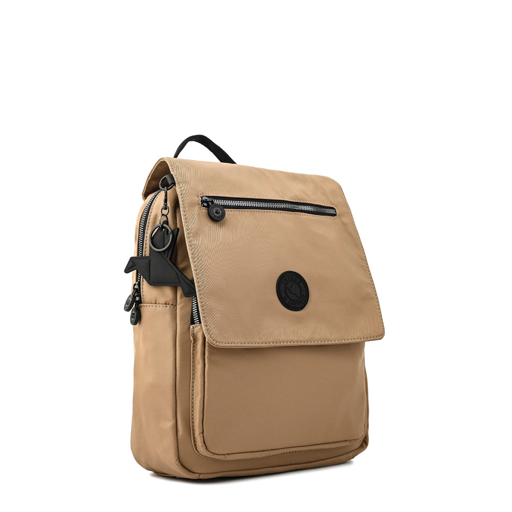 Brooklyn Beige Notebook Backpack