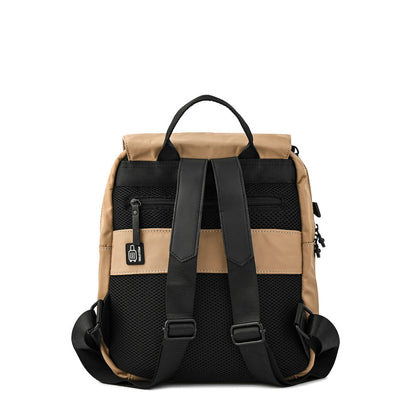 Brooklyn Beige Notebook Backpack