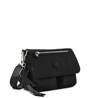 Black kairi crossbody bag