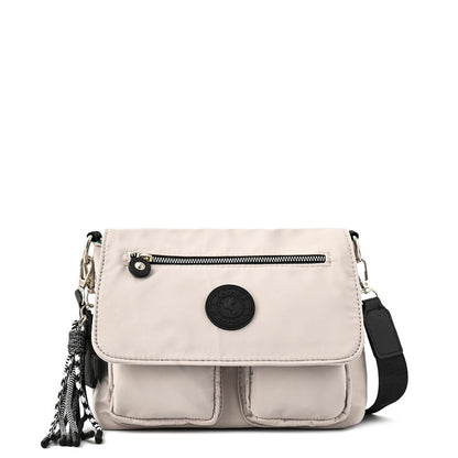 Light Gray Kairi Medium Crossbody Bag