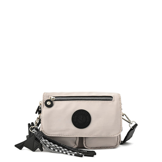 Kairi Light Gray Crossbody Bag