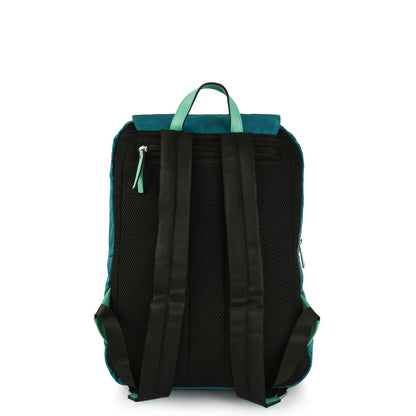 Freydis petrol large notebook backpack