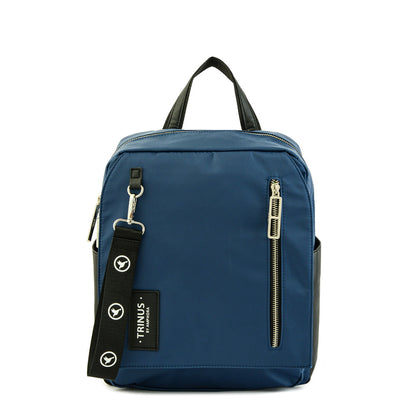 Large Lancy Blue Backpack