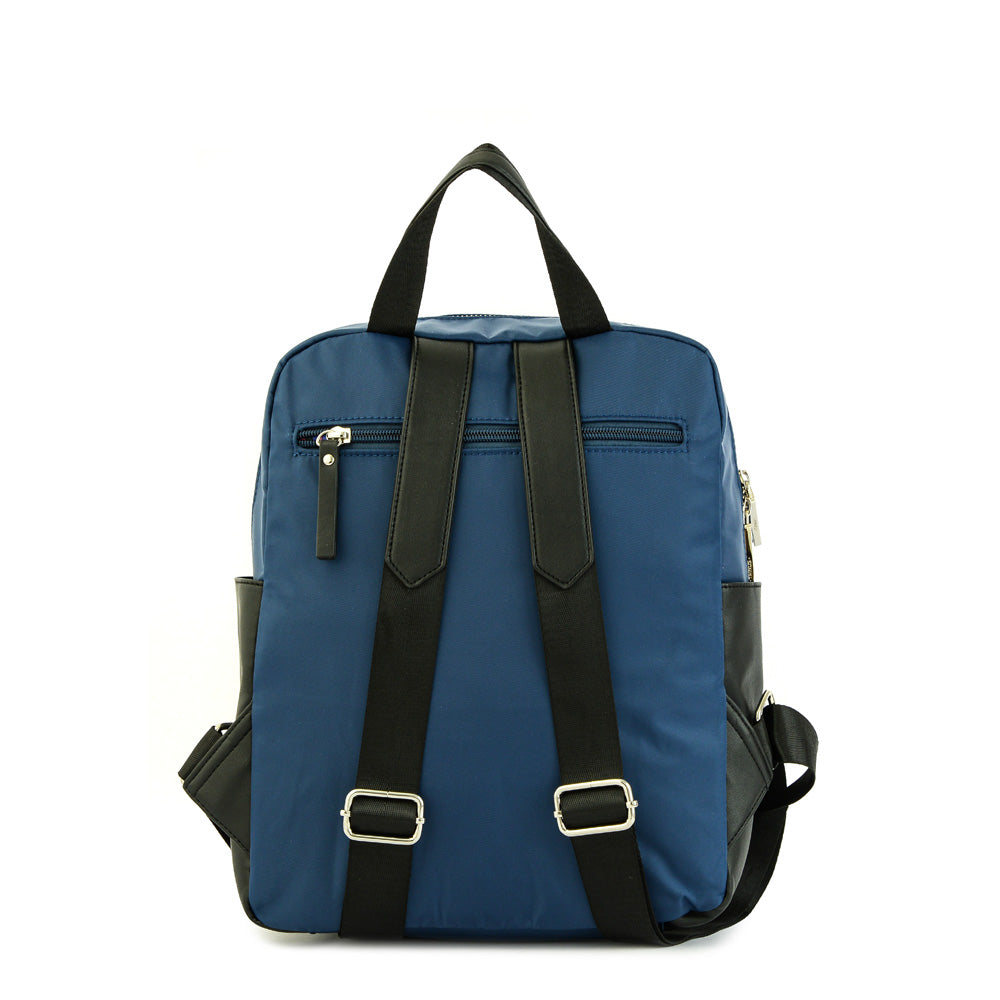 Large Lancy Blue Backpack