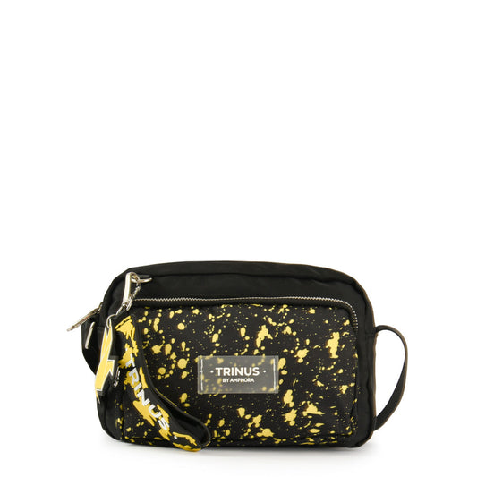 Medium Paly Black Crossbody Wallet