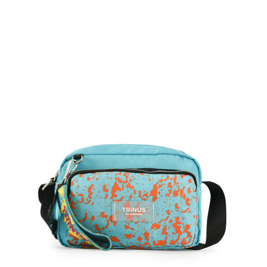 Turquoise Paly Medium Crossbody Wallet