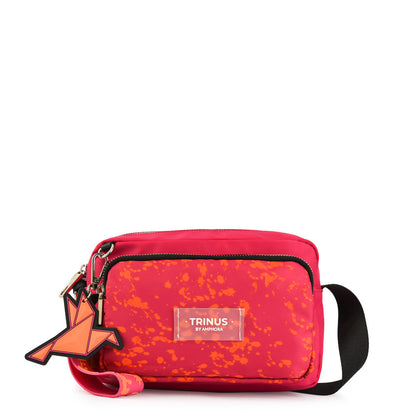 Paly Fuchsia Medium Crossbody Wallet