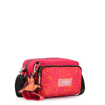 Paly Fuchsia Medium Crossbody Wallet