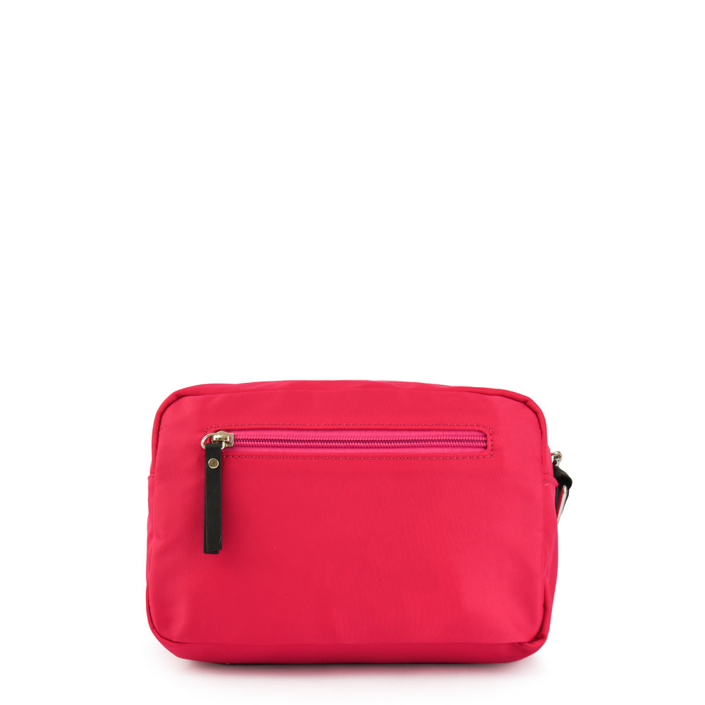Paly Fuchsia Medium Crossbody Wallet