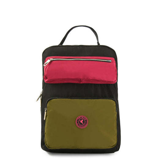 Silvie Large Notebook Backpack Black