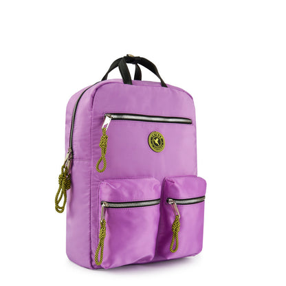 Large notebook backpack rou lilac