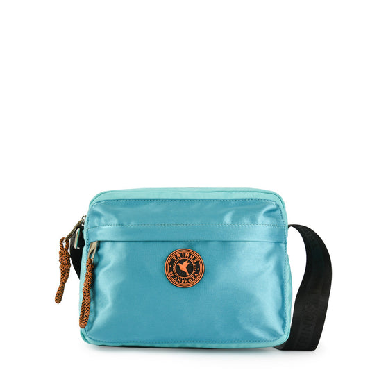 Turquoise Rou Medium Crossbody Wallet