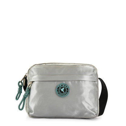 Light Gray Rou Medium Crossbody Wallet