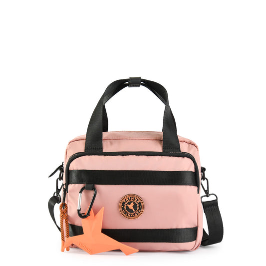 Small old pink gansbaai crossbody wallet