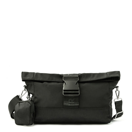 Small Black Tangier Crossbody Wallet
