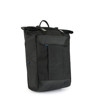 Clemente Black Large Notebook Backpack