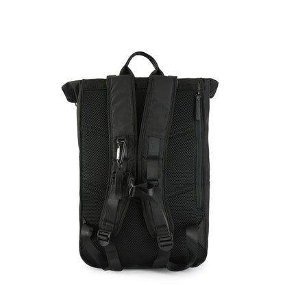 Clemente Black Large Notebook Backpack