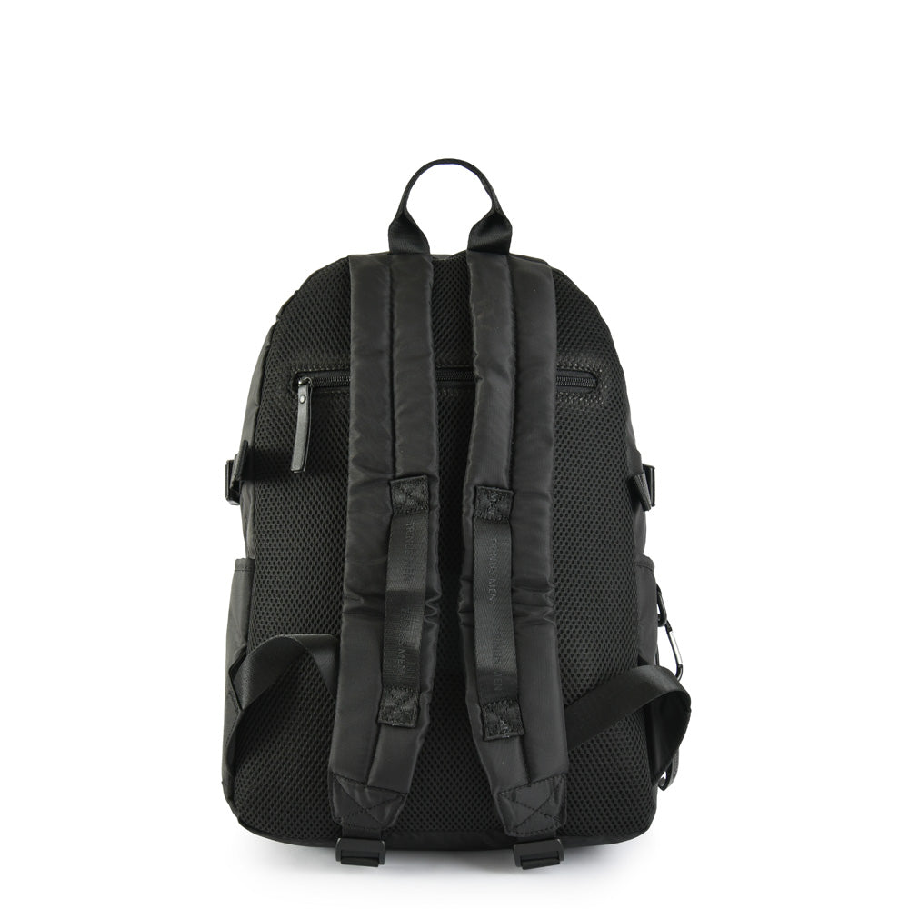 Liam Black Large Notebook Backpack