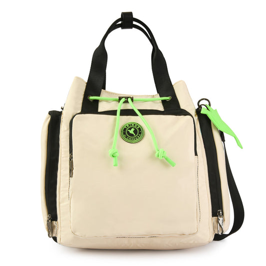 Raissa Large Backpack Raw White