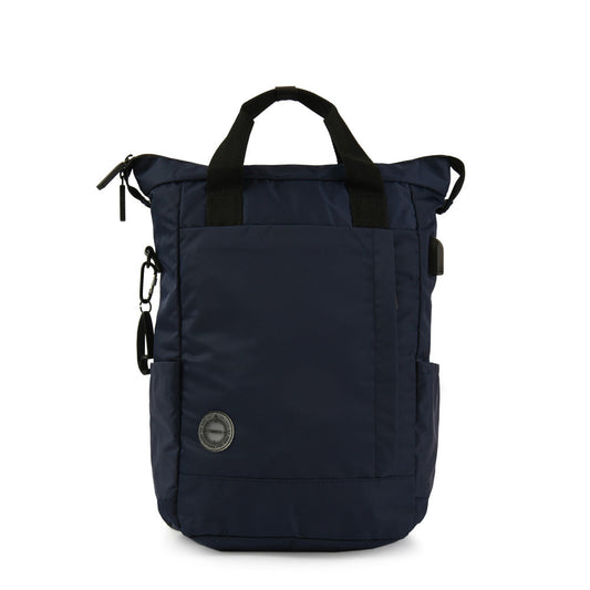 Benjamin Large Notebook Backpack Dark Blue