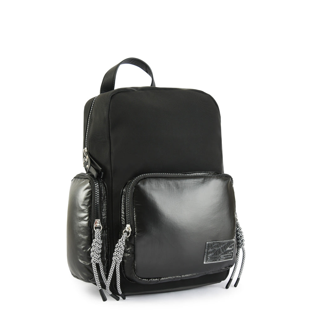 Large Milton Black Backpack