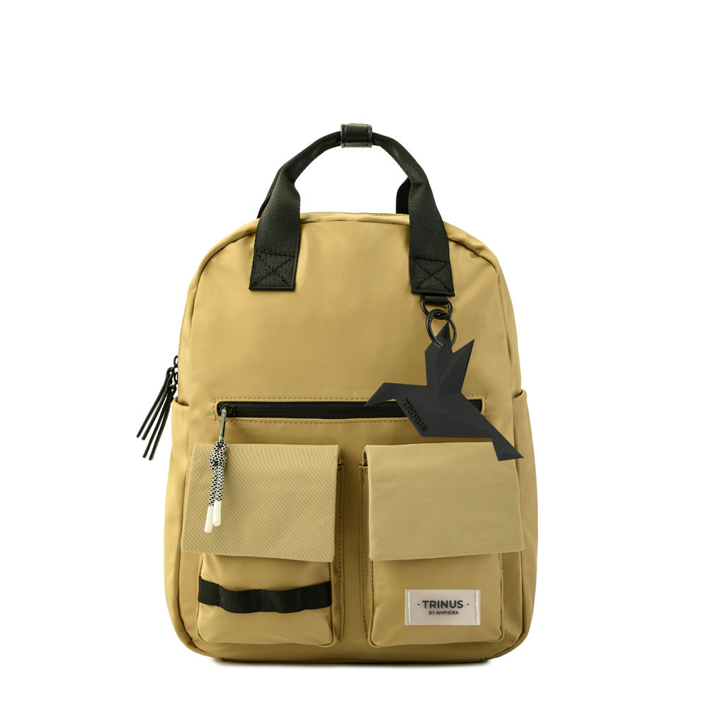 Large Notebook Backpack Auroria Beige