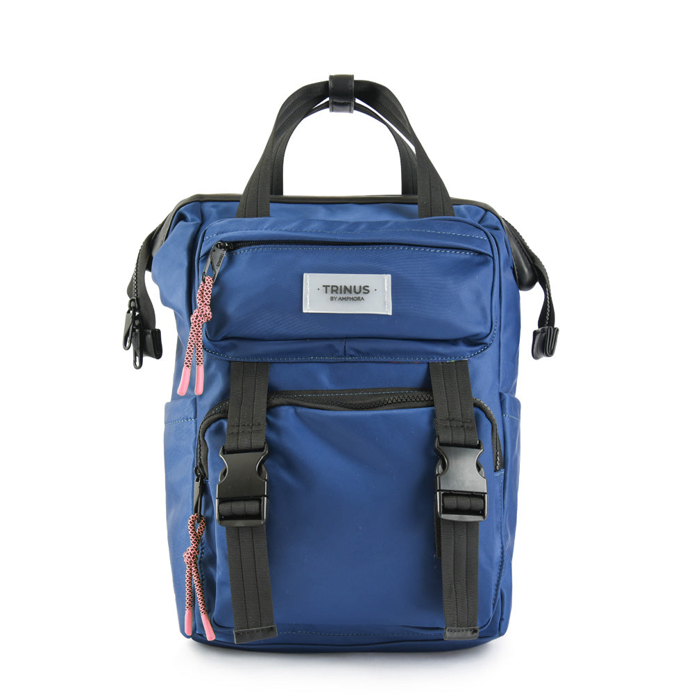 Giyani Large Notebook Backpack Dark Blue