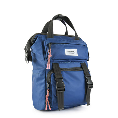 Giyani Large Notebook Backpack Dark Blue