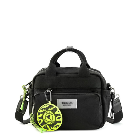 Medium black larache shoulder bag
