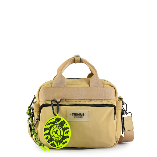 Medium beige larache shoulder bag